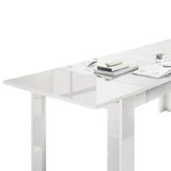 Allunga 90x48cm bianca per tavolo Marvis e Olimpo 180cm