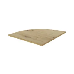 Angolo scrivania ufficio 78x78cm rovere Woody