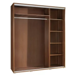 Armadio 155x215h cm 2 ante scorrevoli moderno stampa farfalla Eliot