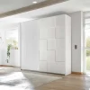 Armadio 243x230h cm 2 ante scorrevoli bianco opaco Obsession Enjoy