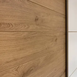 Armadio 200x210h cm 2 ante scorrevoli bianco rovere Nexus Gihome®