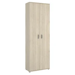Armadio 61x190h cm due ante con ripiani multiuso legno Ander