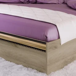 Camera da letto completa rovere sonoma bianco opaco Riga