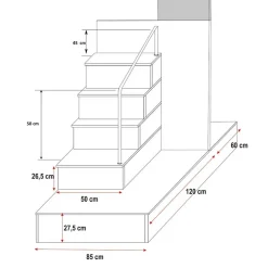 Cameretta bambini completa 2 letti singoli bianco rosa Diego Gihome®