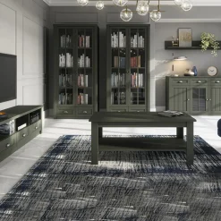 Cassettiera 88x88h cm 4 cassetti verde Provenza