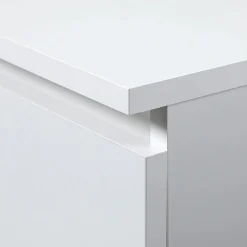 Cassettiera 120x120h cm moderna 10 cassetti bianco Living