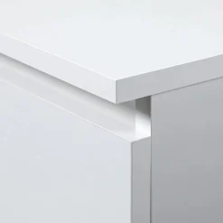 Cassettiera 160x120h cm moderna 10 cassetti bianco Living