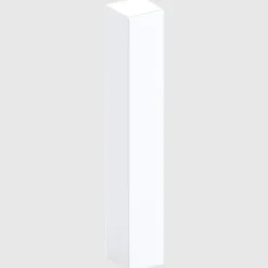 Colonna a terra 28x186h cm 1 anta reversibile multiuso bianco lucido Sunset