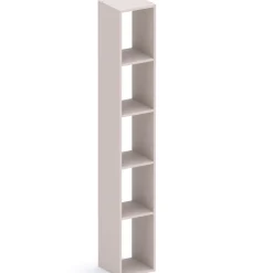 Colonna a terra 28x186h cm 5 vani  libreria beige Sunset