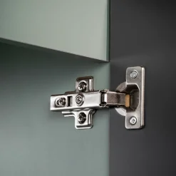 Colonna bagno sospesa 30x140h cm cannettato 2 ante verde salvia Greeny