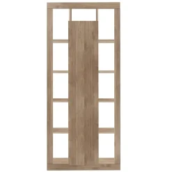 Colonna libreria 95x217h cm 1 anta  rovere scuro Trilogy