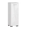 Colonna per bagno bassa 30x85h cm con 1 anta bianco lucido Cordelia