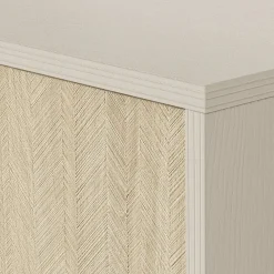 Credenza alta 80x160h cm 2 ante beige rovere Myrta