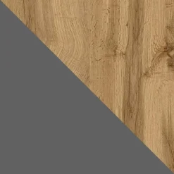 Credenza 120x100h cm moderna design rovere antracite Modesta
