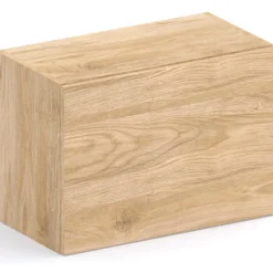 Cubo da terra 55x40h cm 1 anta reversibile rovere chiaro Sunset