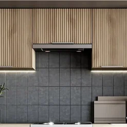 Cucina 240cm completa componibile moderna grigio rovere sonoma Taipei