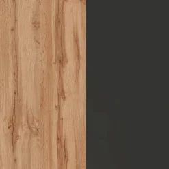 Cucina 255cm componibile lineare moderna antracite rovere Gourmet Prestige