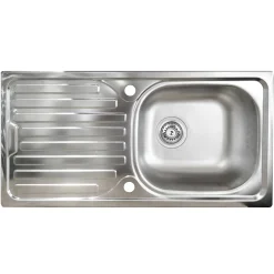 Cucina 255cm componibile lineare moderna antracite grigio pietra Gourmet Prestige