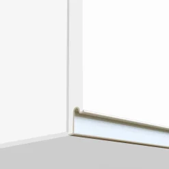 Cucina 255cm componibile lineare moderna bianco rovere Gourmet Elegance