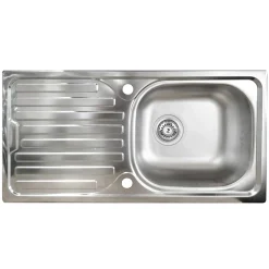 Cucina 255cm componibile lineare moderna bianco rovere Gourmet Elegance