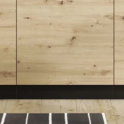 Cucina moderna componibile 240cm quercia nero Terry