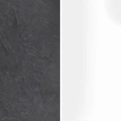 Dispensa cucina bassa 30x85h cm scorrevole bianco grigio pietra Gourmet