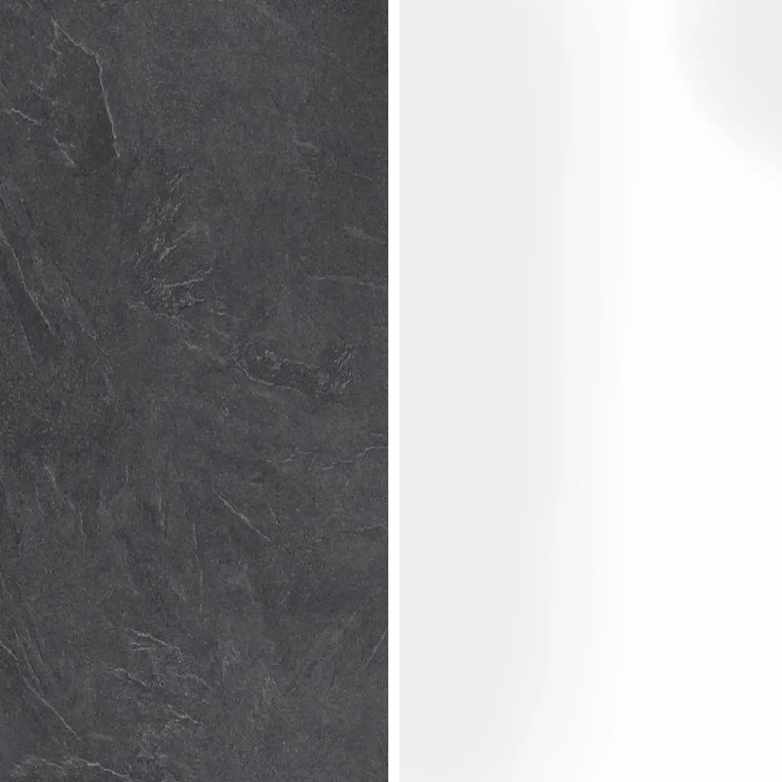 Dispensa cucina 60x165h cm 4 ripiani bianco grigio pietra Gourmet