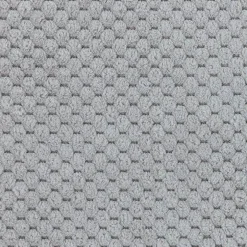 Divano letto angolare destro 3 posti 276x158cm tessuto grigio Angle