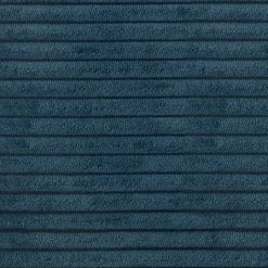 Divano letto matrimoniale 3 posti 245x90cm velluto a coste blu Ploffy