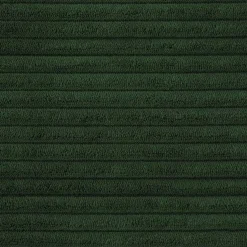 Divano letto matrimoniale 3 posti 248x90cm velluto a coste verde Slurp