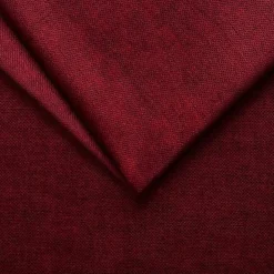 Divano letto regolabile angolare sinistra 4 posti 288x182cm tessuto rosso bordeaux Loungey