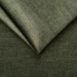 Divano letto regolabile angolare destra 5 posti 280x214cm tessuto verde Snuggity