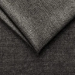 Divano letto regolabile angolare sinistro 5 posti 353x214cm tessuto grigio scuro Calmora