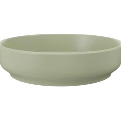 Lavabo bagno da appoggio ø40cm ceramica verde Lolli