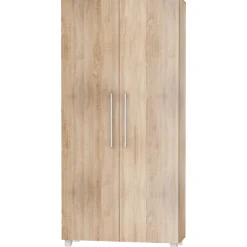 Letto a scomparsa verticale 90x200cm singolo rovere sonoma Calvin Gihome®