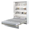 Letto a scomparsa verticale 180x200 cm matrimoniale oversize bianco Camelio