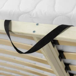 Letto contenitore alla francese 140x200cm imbottito velluto grigio scuro Poffi
