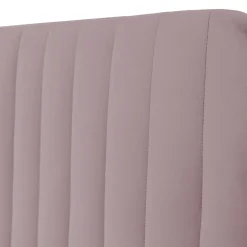 Letto contenitore matrimoniale oversize 180x200 imbottito velluto rosa Poffi