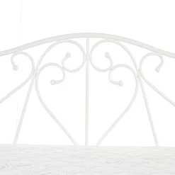 Letto singolo 90x200cm moderno con testiera bianco Azahara