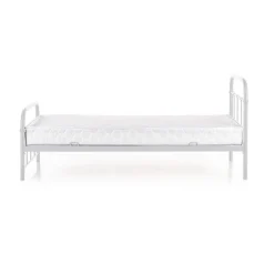Letto singolo 90x200cm moderno bianco Stella