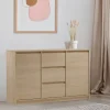 Madia 138x87h cm 2 ante moderna rovere Funny
