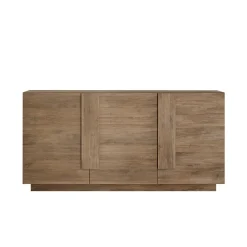 Madia 182x90h cm 3 ante moderna rovere Alvarez