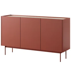 Madia 144x83h cm 3 ante moderno rosso Passion