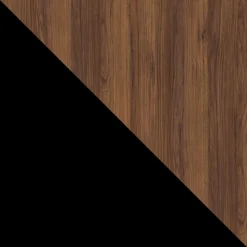 Madia 200x81h cm 4 ante soggiorno noce nero Wild