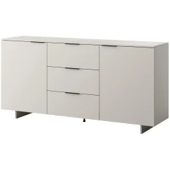 Madia 180x90h cm 2 ante soggiorno grigio Stone