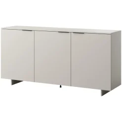 Madia 180x90h cm 3 ante soggiorno grigio Stone