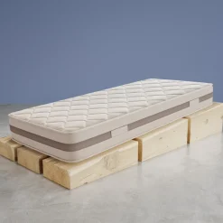 Materasso singolo anallergico 80x190cm schiumato ad acqua Ambra