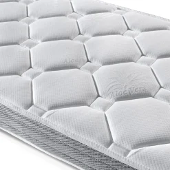 Materasso singolo 90x190cm anallergico antiacaro H. 15cm Smart Sleep
