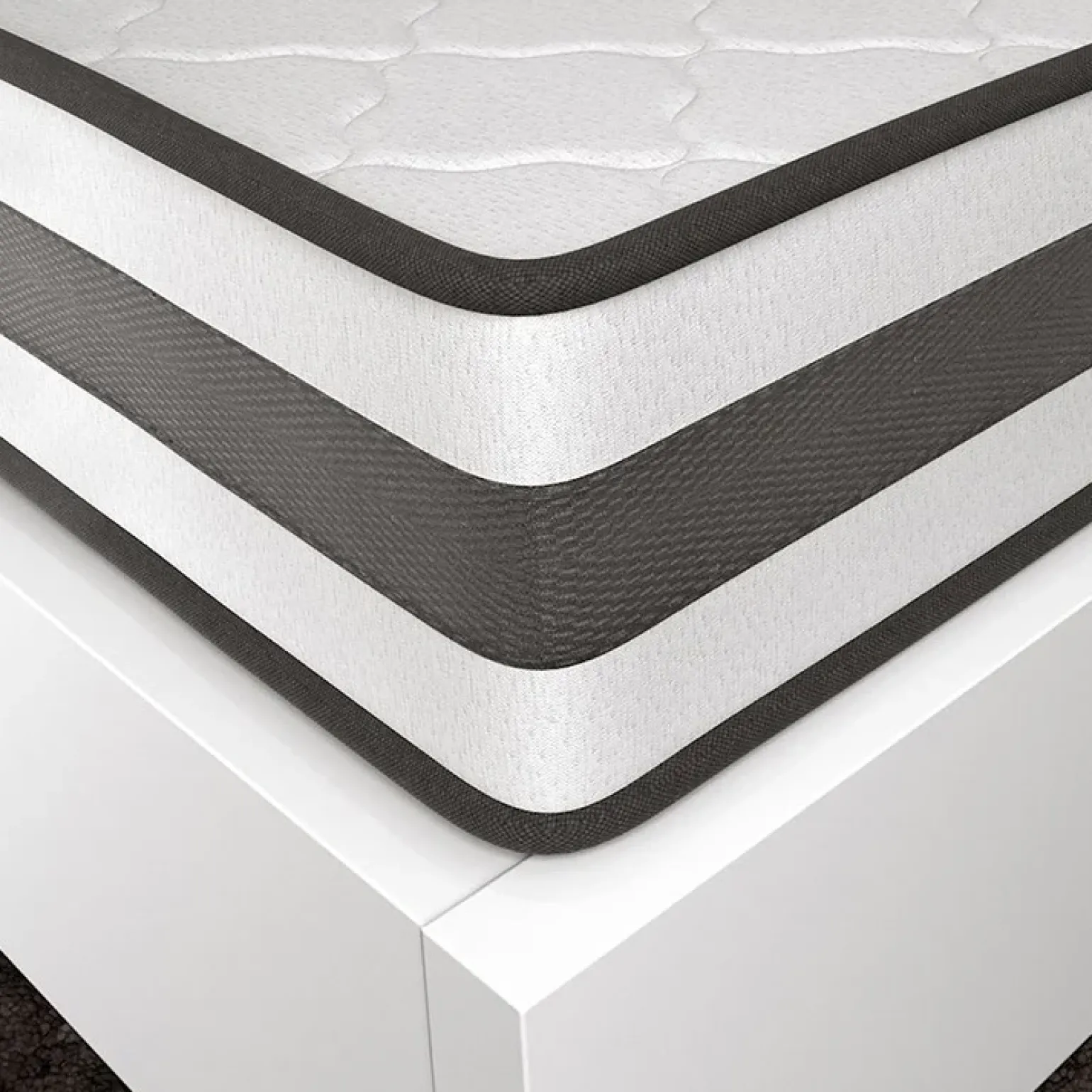 Materasso singolo 90x200cm memory antiacaro H. 22cm Memory Deluxe