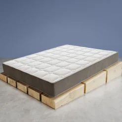 Materasso 140x190cm alla francese memory traspirabile imbottito Perla